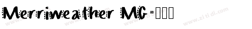 Merriweather MG字体转换